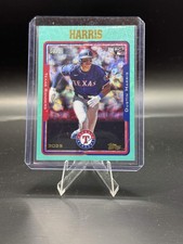 2025 Topps Archives Dustin Harris Rc Aqua  Scope /75
