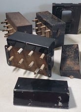 Lot Of 3 Ford Model T Ignition Coil Boxes Parts -- One With Control Switch Lot Of 3 Ford Model T Ignition Coil Boxes Parts -- One With Control Switch