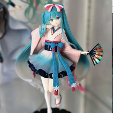 Original genuine Vocaloid Hatsune Miku Tenitol Neo Tokyo kimono 20cm figure