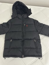 Ralph Lauren – Doudoune Noire Capuche – Neuve Avec Etiquette