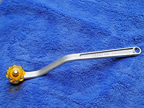 Vintage Hazet 2568 Spezial  Ventileinstellschlüssel SW 14, für Porsche, VW, NSU