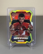 2014 Mike Evans Panini Prizm Fresh Faces Rookie RC Gold 1/10 Die-Cut 49ers