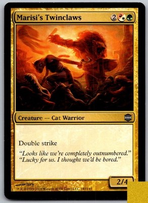 Marisi's Twinclaws 140 Uncommon Alara Reborn Magic: The Gathering Lightly Played