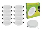 Lot de 20 Spot Encastrable LED Downlight Panel Extra-Plat 3W Blanc Froid 6000K