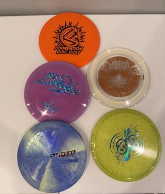 Disc Golf Lot. Brand New Discs, Lot of 5. Limited Edition Discs