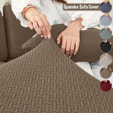 Premium Spandex Sofa Cover Stretch Elastic Couch Slipcover Protector 1/2/3