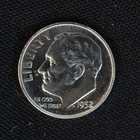 1952 Proof Roosevelt Dime - Lightly Toned! Better date!