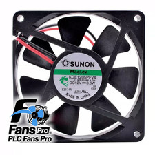 1PCS Brand New SUNON KDE1205PFV4 12V 0.6W 5CM 2-Wire cooling fan Fast Shipping