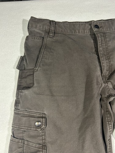 Carhartt Herren Relaxed Fit Ripstop Cargo Hose Rugged Flex Größe 38x30 Grün - Bild 9 von 17