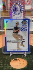 2025 Panini Prospect Edition- Kruz Schoolcraft- Blue HOLO- #'d 040/149
