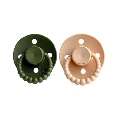 CMC 'Bubble' Dummies Olive  Croissant: Size 2