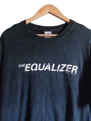 Vintage The Equalizer Movie Tee black short sleeve shirt TE8385