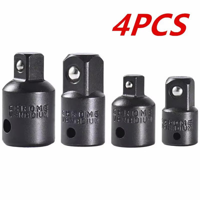 4-pack 3/8'' to 1/4'' 1/2 inch Drive Ratchet SOCKET ADAPTER REDUCER Air Impact Set