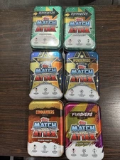 Free (almost) Soccer Cards. 6 Tins Of Soccer Cards. Please See Item Description
