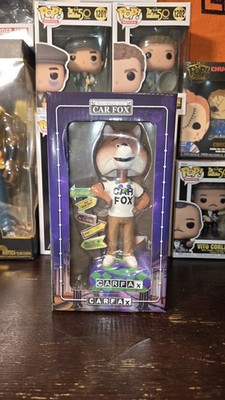 Carfax Car Fox bobblehead figurine, specifically the ''New Orleans 2021'' edition.