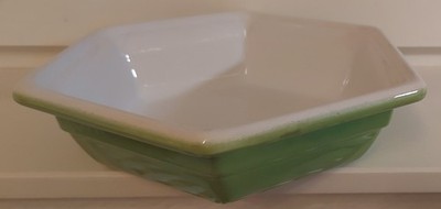 Emile Henry Auflaufform aus feuerfester Keramik 6eckig 21x24cm H6,5cm