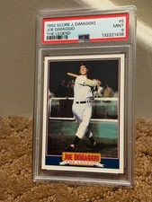1992 Score Joe DiMaggio Baseball Card Set - VCP Price Guide