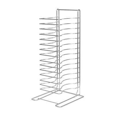 Winco APZT-1015 Tabletop 15 Tier Slot Pizza Pan Rack 12 12 27 Kitchen