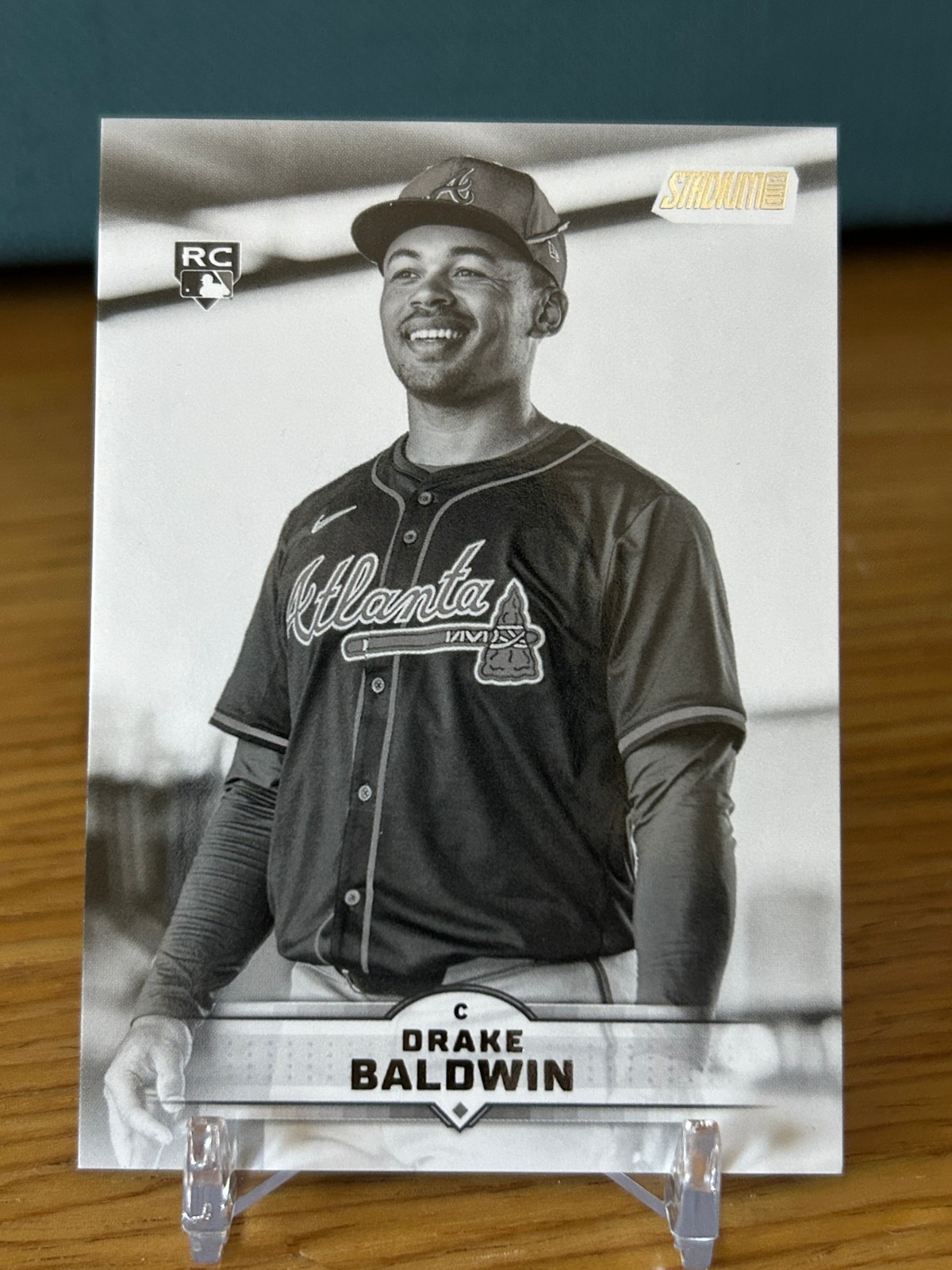 2025 Topps Stadium Club Drake Baldwin #61 - Black and White Variation