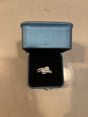 2 CT TW White gold diamond ring