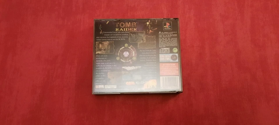 Jeu Playstation 1 PS1 ps1 Tomb Raider en Big Box Complet SONY PAL FR - Photo 3/3