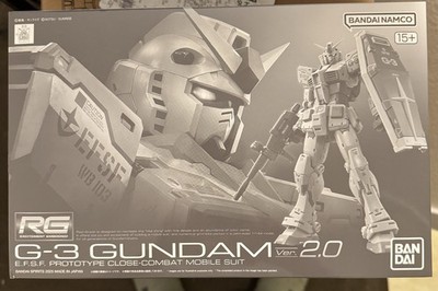 RG 1/144 G-3 Gundam Ver.2.0 Gunpla Plastic Model Kit Premium Bandai