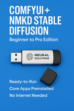 Neural Solutions AI USB ComfyUI NMKD Stable Diffusion - Plug and Play