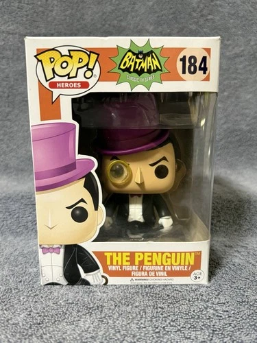 Funko Pop! Vinyl: Batman Classic TV Series The Penguin #184 Box Damaged