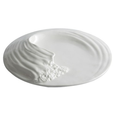 Hailang Stereoskop Keramik Geschirr Sonderform Western Food Flat3001