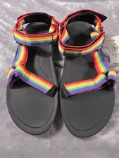 NEW Teva Hurricane XLT 2 Youth US 7 Outdoor Sandals Rainbow Pride Adjustable