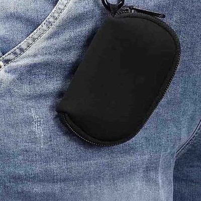 Universal Earphone Pouch Fast Open Zippers Design Small Commuters Essential