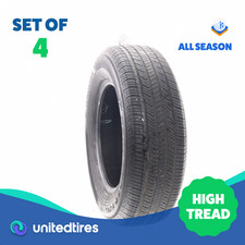Set Of 4 Used 26570r18 Yokohama Geolandar X-cv G057 - 8.5-10.532 15e0h Set Of 4 Used 26570r18 Yokohama Geolandar X-cv G057 - 8.5-10.532 15e0h