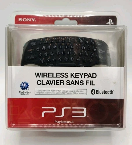 Sony Playstation 3 PS3 Wireless Keypad OEM *BRAND NEW UNOPENED* CECHZK1UC