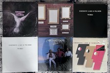 Emerson Lake Palmer Lot of 6 Original Vinyl LPs