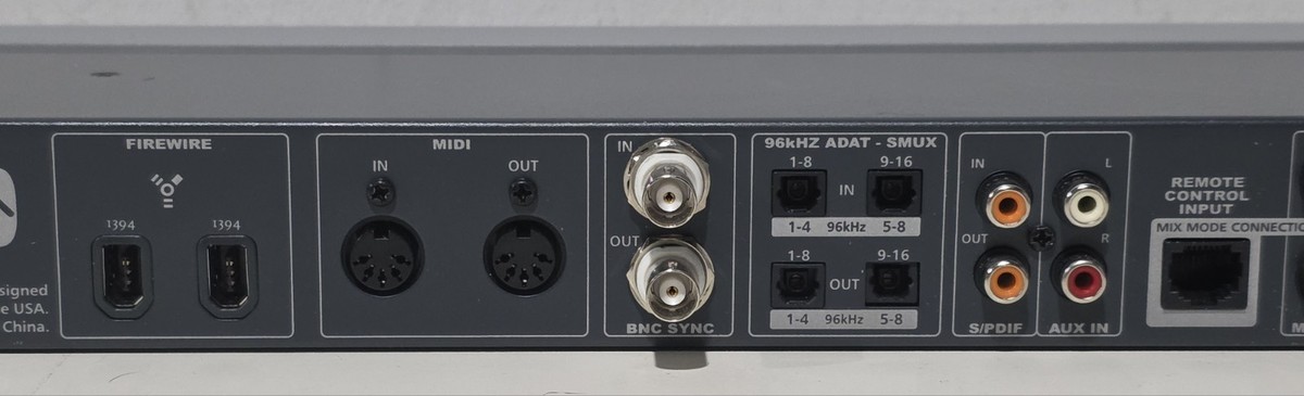 Presonus Firestudio 26x26, 24-bit/96kHz FireWire recording