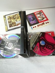 SEGA Saturn Console Set Bundle LAST BRONX 2 Controllers AV Cable Japan Ver. Used