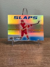 2025-26 Upper Deck Series 2 Slaps Zayne Parekh #SL-10 Calgary Flames 