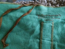 Vintage Cloth Flatware Roll Silver Sterling Herschede Cincinnati Jeweler Collect