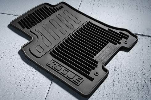 Alfombrillas de piso para Nissan Rogue 2008-2015 - Todo clima (P/N 999E1-GU001BV)