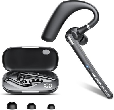 Bluetooth Headset V5.4 100 Std Freisprecheinrichtung Wireless Headset mit LED-L