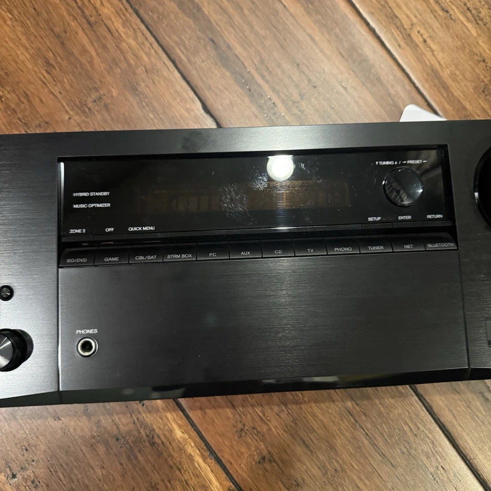 ONKYO TX-NR696 COMPLETE FRONT PANEL ASSEMBLY WITH BOARD AND KNOBS - Image 3 of 4