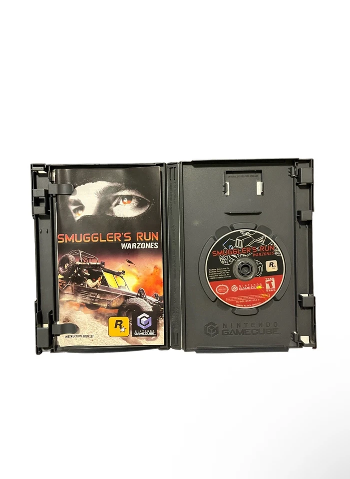 Smuggler's Run Warzones Nintendo GameCube Rockstar Games UNTESTED - Image 3 of 4