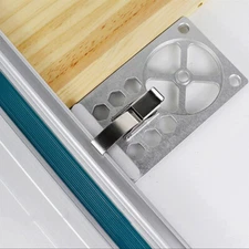 Woodworking Angle Stop 90 Degree Right Angle Guide Rail Clamp for Circular Saw