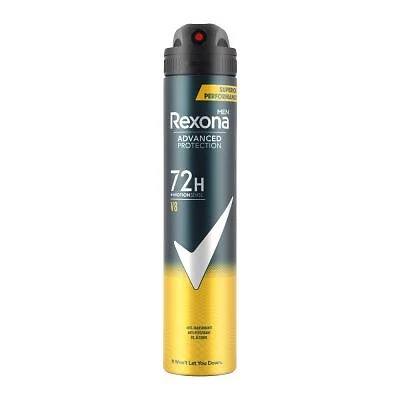 Rexona Men Advanced Protection V8 72 Hour Deodorant Spray, 6.7 oz.