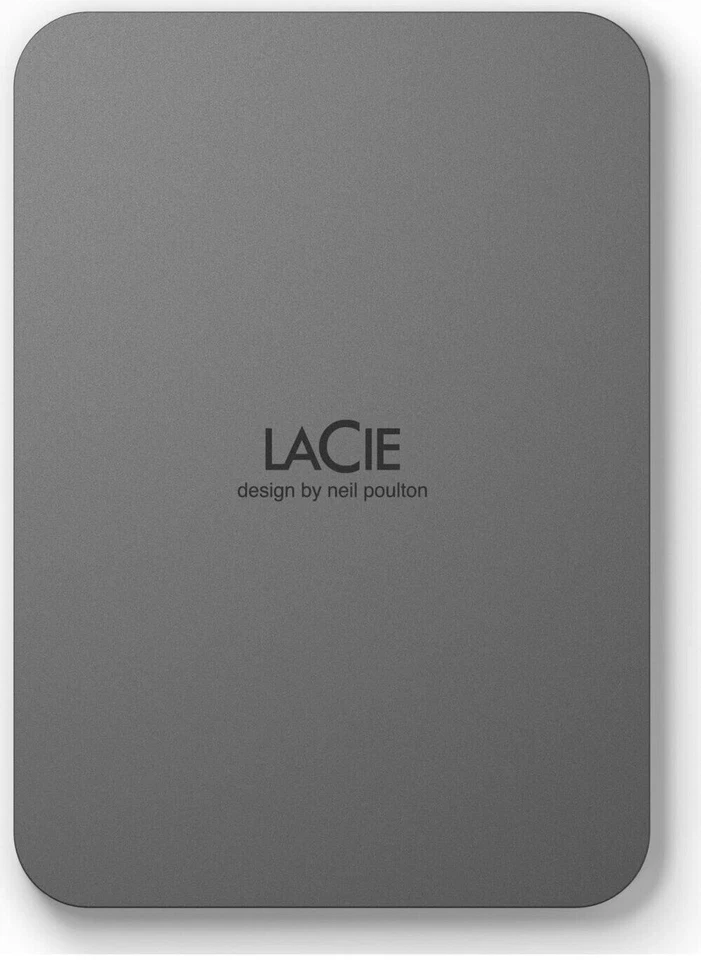 LaCie Mobile Drive Secure (2022) USB 3.2 Gen 1  5.0 TB  HDD,  grau