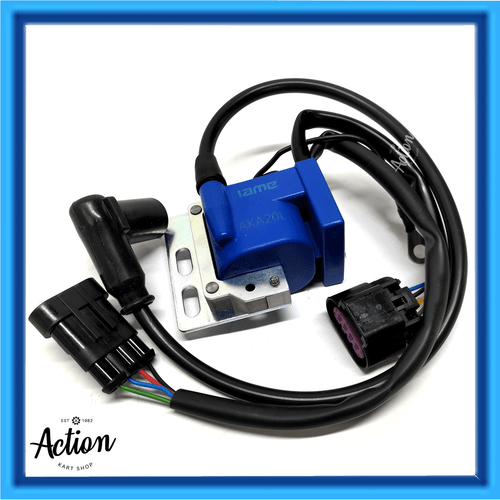 GO KART X30 IAME IGNITION COIL UNIT SELETTRA DIGI-S BLUE "AKA20L" 2019 ON - Picture 2 of 5