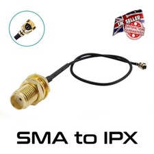 SMA Female Plug - IPX U.FL UFL IPEX Male - Pigtail RF Cable Antenna WiFi Mini