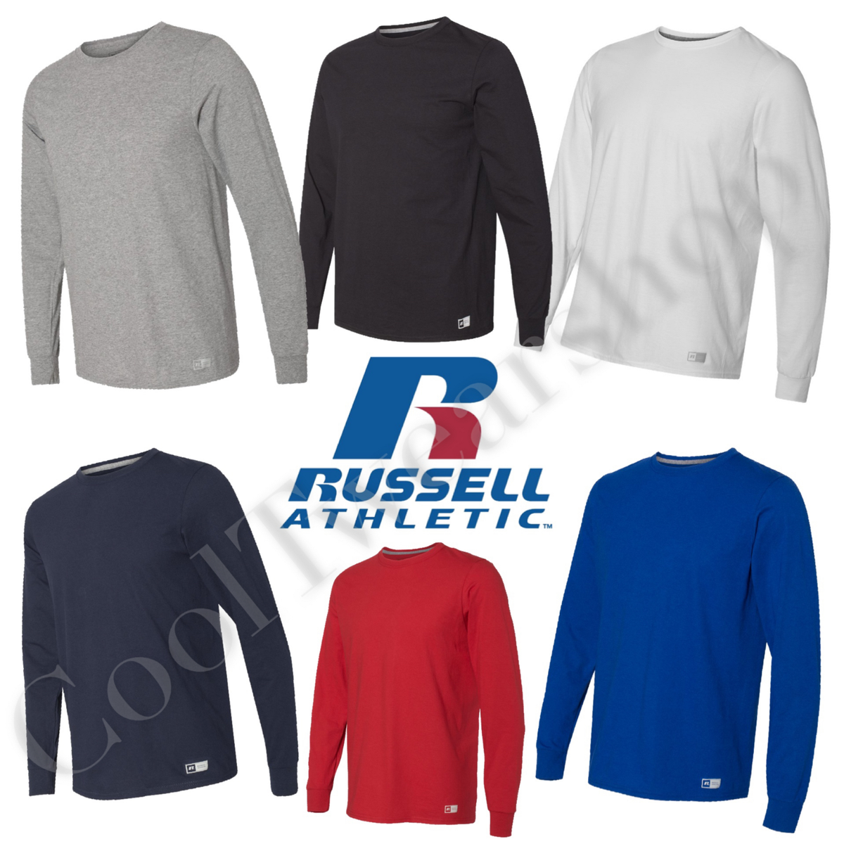 Russell Athletics - Essential 60/40 Performance Long Sleeves T