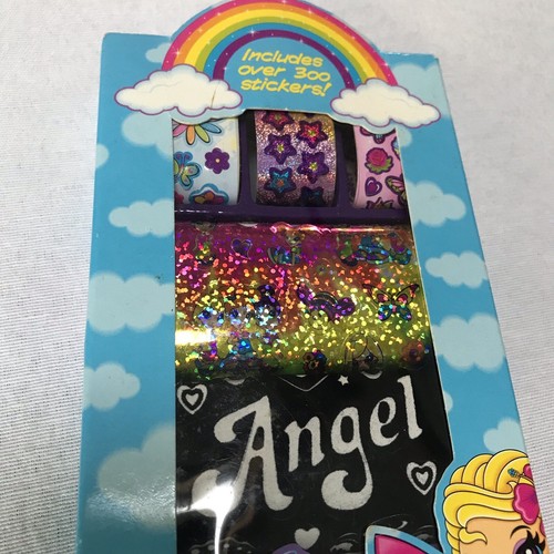 Lisa Frank Aufkleber 300 Traumengel Surfer Mädchen Box Blumen Kätzchen Katze Schmetterling - Bild 2 von 9