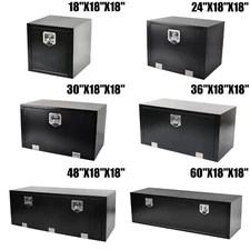 18" 24" 30" 36" 48" 60"(L)x18"(W)x18"(H) Steel Underbody Truck Trailer Tool Box